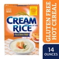 thumbnail image 2 of (2 pack) Cream of Rice Gluten Free Hot Cereal, 2.5 Minute, Kosher, Shelf-Stable, 14 oz Box, 2 of 12