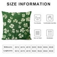 thumbnail image 5 of JEUXUS  St. Patrick's Day Pillow Covers St Patricks Day Shamrocks Pillow Cover Truck Hat Lucky Shamrocks Pillowcase, St Patricks Decorations for Farmhouse Holiday Home Couch Sofa, 5 of 5