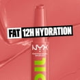 thumbnail image 6 of NYX Professional Makeup Fat Oil Slick Click Hydrating Tinted Lip Gloss with Lightweight Hydration, Caption This, 0.07 oz, 6 of 11