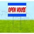 thumbnail image 1 of Open House (18" x 24") Yard Sign, Includes Metal Step Stake, 1 of 6