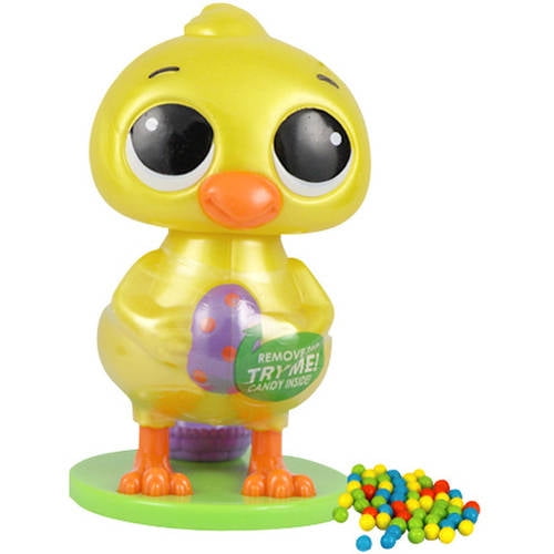 Galerie Easter Light Up Chick Candy Dispenser with Candy Assortment, 0.