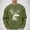#JIE250704A2 Army Green, variant on CYiJun Men's Fleece Crewneck Sweatshirt Lightweight Loose fit Soft Basic Pullover Sweatshirt,Size 3XL