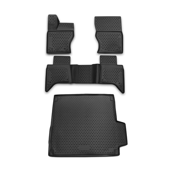 Custom Floor Mats & Cargo Liners for Land Rover Range Rover 2018-2021 Black 5Pcs