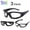 97021889-Clear, variant on 3 Pack Motorcycle Riding Glasses Sports Goggles Wind Resistant Eye Protection Cycling Sunglasses for Men Women with Interchangeable Lenses