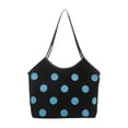 thumbnail image 1 of Bolso de viaje moderno con asa, estilo hobo, ideal para viajes y fines de semana. Negro, 1 of 8