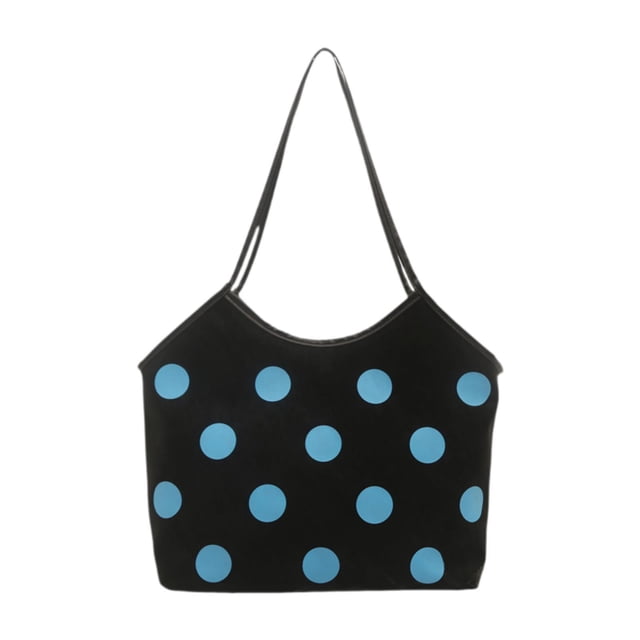 Bolso de viaje moderno con asa, estilo hobo, ideal para viajes y fines de semana. Negro