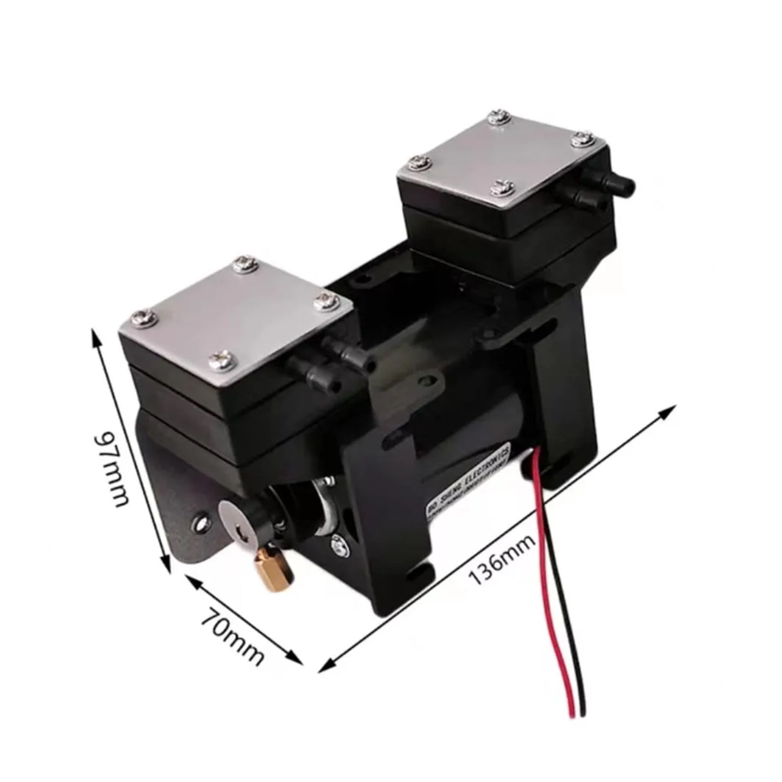 High Positive Negative Pressure Vacuum Pump Large Double Head Diaphragm Pump Micro Air Pump