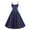 Blue dresses, variant on Summer Saving Wycnly Dresses for Women 2024 Evening Party Prom Vintage 1950S Flowy Pleated Swing Strap Midi Dresses Polka Dot Print Sleeveless V-Neck Knee-Length Formal Dresses for Women White XXL