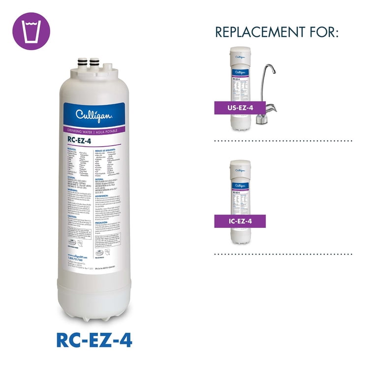Culligan Under Sink Water Filter Replacement Cartridge photo 3