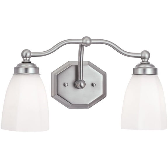 8319-BN-HXO-Norwell Lighting-Trevi - Two Light Wall Sconce