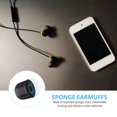 thumbnail image 3 of Shisuyan 10PCS Nozzle Fit Earbuds Replacement Tips Black High Resilience Sponge, 3 of 8
