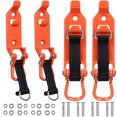 thumbnail image 1 of GARVALON 4pcs Truck Rack Accessories Roof Rack Mount Kits Orange for Vehicle Roof Rack, 1 of 7