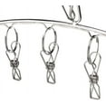 thumbnail image 3 of 3 Pack Stainless Steel Laundry Drying Rack Clothes Hanger with 8 Clips for Drying Socks,Drying Towels, Diapers, Bras, Baby Clothes,Underwear, Socks Gloves, 3 of 5