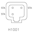thumbnail image 2 of OEG Parts New Chrome Regulator Rectifier Assembly Replacement For Harley Davidson Twin Cam 88 Softail Motorcycles 74610-01, 7461001, 2 of 5