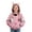 Pink, variant on Mercatoo Girls Halloween Hoodies Kids Ghos𝐭 Pumpkin Graphic Hoodie Long Sleeve Cute Cat Ear 𝐇ooded Sweatshirts Pockets