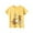 Yellow, variant on Otqutp Child Comfortable Blouse Toddler Kids Baby Boys Summer Cartoon Dogs Short Sleeve Fashion Crewneck T Shirts Tops Tee