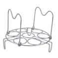 thumbnail image 3 of Rejilla para vaporera de huevos, soporte para vaporera de huevos, accesorios, utensilios de cocina, acero inoxidable simple Mango en forma de M, 3 of 9