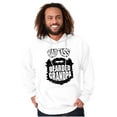 thumbnail image 4 of Baddie Bearded Grandpa Cool Funny Hoodie Hooded Sweatshirt Men Brisco Brands X, 4 of 6