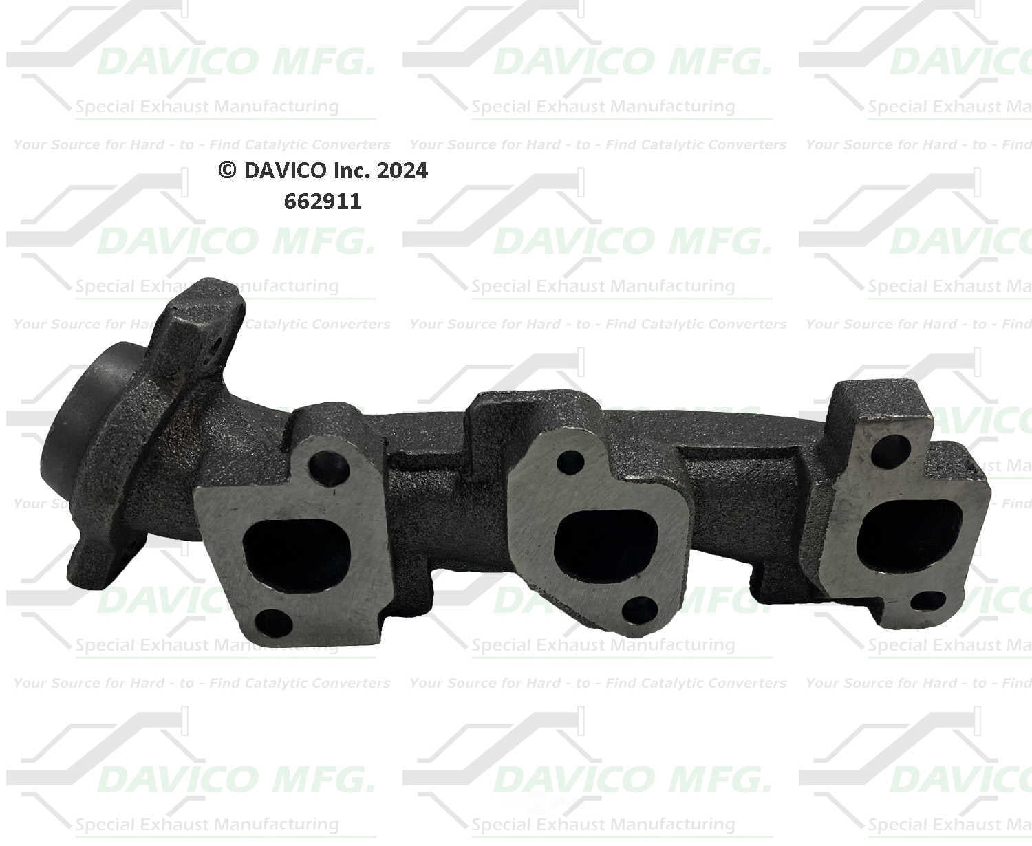 Davico Mfg 662911 Stand alone Exact-Fit exhaust manifold