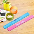 thumbnail image 3 of Measure Tools 4pcs 18cm Silica Gel Folding Straight Ruler Bracelet Ruler Gift for Kids School Supplies Measure Tools (Random Color), 3 of 8