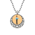 thumbnail image 1 of Community Security Professional Logistics Necklaces Pendant Retro Moon Stars Jewelry, 1 of 3
