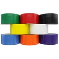 thumbnail image 2 of Ram-Pro Heavy-Duty Sealing Tape | Assorted Colors Rolls, 1.88-inch x 54.6 Yard  Colors Included: Blue, Green, Orange, Purple, Red, Yellow, Black & White. (Pack-8), 2 of 2