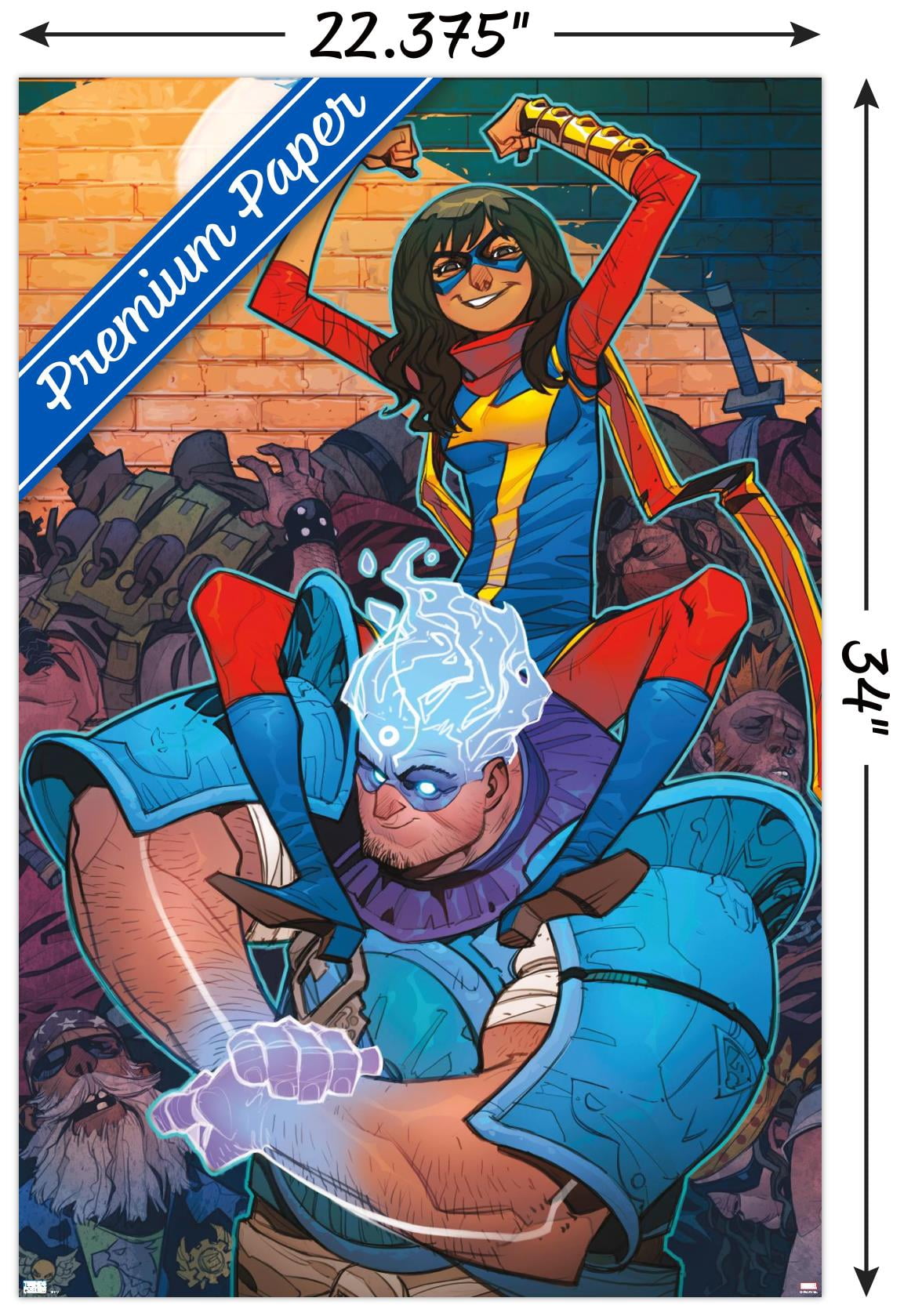 Marvel Comics - Ms. Marvel - Magnificent Ms. Marvel #13 Wall Poster, 22.375" x 34"