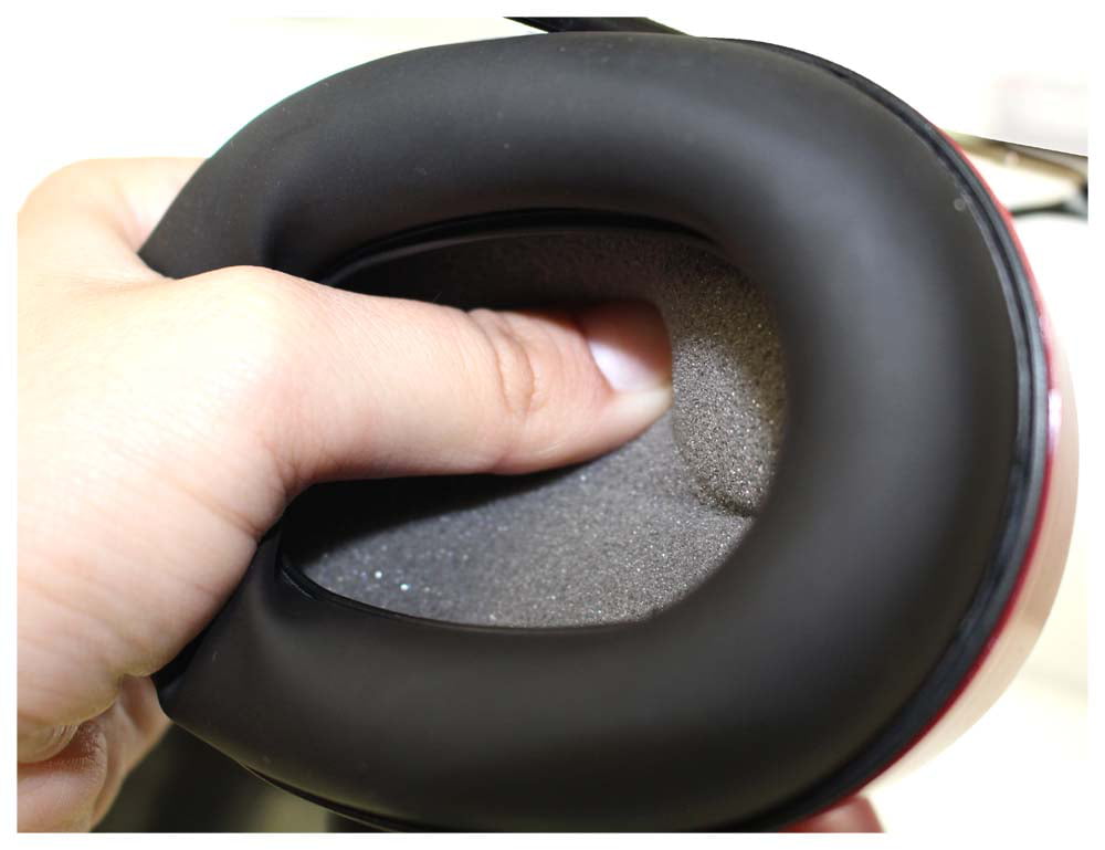 HAWK ER4 Adjustable Metal Headband Noise Protection Ear Muff PVC ear cushion 