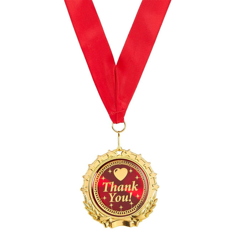 Gold Medal Thank You Medal Thank You Gift Award Medals Made From