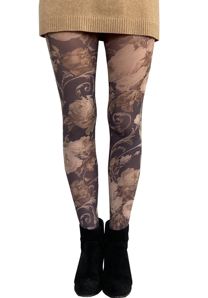 Malka Chic Womens Leggings | Beige 