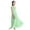 Light Green, variant on MSemis Kids One-shoulder Floor Length Flower Girl Dress