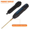 thumbnail image 4 of AMERTEER Precision Screwdriver Set Hex Driver Screwdriver 1.5/2.0/2.5/3.0mm Drive Impact Screwdriving Durable 1/4 Inch  Hex Bit Holder For RC Car Hobby Tool Kit, 4 of 8