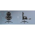 thumbnail image 6 of Leumius Gaming Chair,Ergonomic Office Computer Desk Chair with Footrest and Lumbar Support,360° Swivel Chairs for Office Home Gaming,Gray, 6 of 25