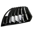 thumbnail image 5 of Ikon Motorsports Compatible with 2013-2016 Scion FR-S/2013-2020 Subaru BRZ/2017-2020 Toyota 86 T Style Gloss Black Rear Window Louver, 5 of 8