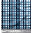 thumbnail image 1 of Soimoi polyester Crepe Fabric Gingham Check Fabric Prints By Yard 42 Inch Wide, 1 of 3