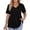 Black, variant on OGLCCG Plus Size Tops for Women Casual Oversized Tshirts for Women Loose Fit V Neck Babydoll Top Summer Basic Tees L-5XL