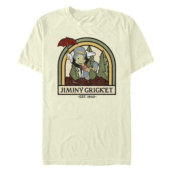Men's Pinocchio Jiminy in Nature Graphic T-Shirt