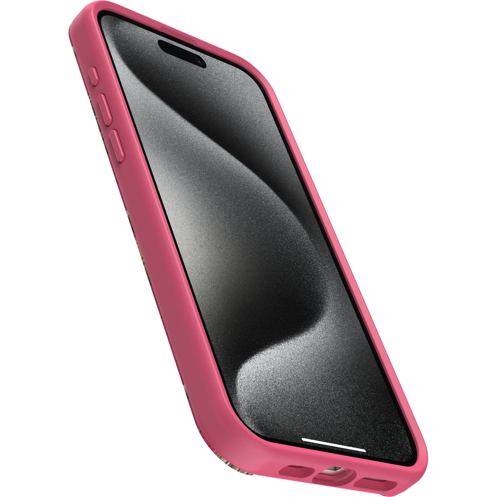 OtterBox Vue+ Series Case for MagSafe for Apple iPhone 15 Pro Max - RealTree Flamingo Pink