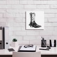 thumbnail image 3 of Epic Graffiti 'Vintage Cowboy II' by Grace Popp, Giclee Canvas Wall Art, 12"x12", 3 of 8