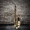 thumbnail image 1 of E Flat Alto Saxophone Set, Bell Mouth E Flat Saxophone Set, Combined Saxophone Set For Beginner Musician Black, 1 of 8