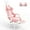 Pink, variant on Luxvie Pink Gaming Chair with Footrest High Back Ergonomic Office Gamer Chair with Massage and Headrest Lumbar Support Swivel Computer Game Chair Cute Bunny Ears for Adults