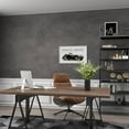 thumbnail image 5 of 24"×354" Wide Thick Dark Grey Black Concrete Wallpaper Peel and Stick 3D Faux Darker Gray Concrete Cement Contact Paper Stained Vinyl Wrap Matte Wall Sticker for Walls Bedroom Basement Bathroom, 5 of 10
