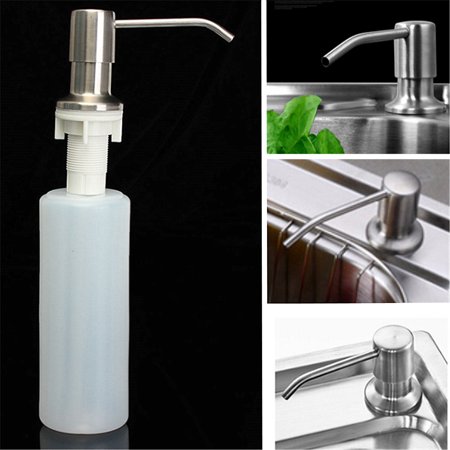 350ML Kitchen Sink Clear Liquid Lotion Hand Soap Dispenser ...