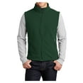 thumbnail image 1 of Mafoose Men Super Soft Value Polyester Fleece Male Vest Forest Green 3XL, 1 of 6