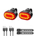 thumbnail image 1 of 2pcs Led Bike Light Bicycle Front Rear Light Usb Charge Headlight Cycling Taillight, 1 of 5