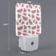 thumbnail image 2 of Balery Watermelon Luz Nocturna LED con Sensor Automático, Enchufe con Sensor Crepuscular, Luz Suave de 0.5W para Dormitorio, Pasillo, Baño-US, 2 of 7
