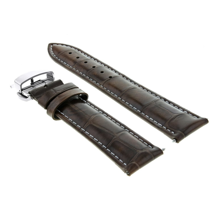 Deployment Clasp Genuine Breitling Leather Strap 20MM MB GENUINE