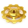 thumbnail image 3 of CIMAXIC 2Pcs Aluminum Alloy Bike Wheel Rear Derailleur Pulley 11T for (Random Color),1.73"X1.73"X0.2", 3 of 4