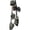 A, variant on HHJZPR Halloween Bloodied Skull Chain Garland, 71" Hanging Prop with Light-Up Red Eyes for House Decor