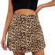 thumbnail image 1 of Falda casual estampada Falda mini de cintura alta Faldas cortas para mujer (Amarillo S) FLhrweasw Para estrenar, 1 of 9